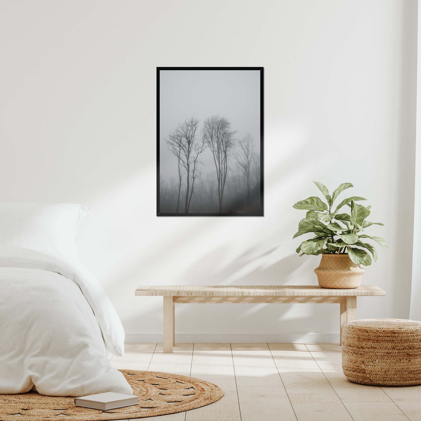 Lost in the Mist Framed Print