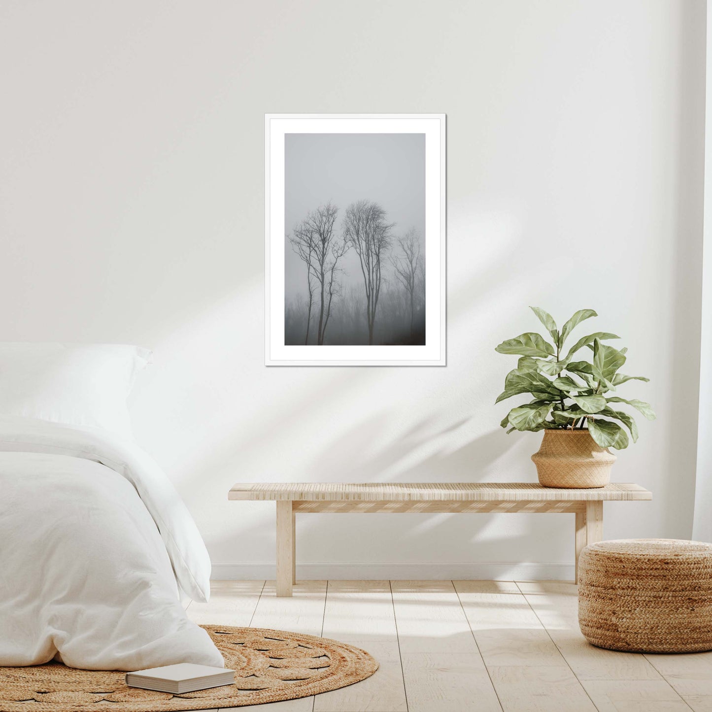 Lost in the Mist Framed & Mounted Print