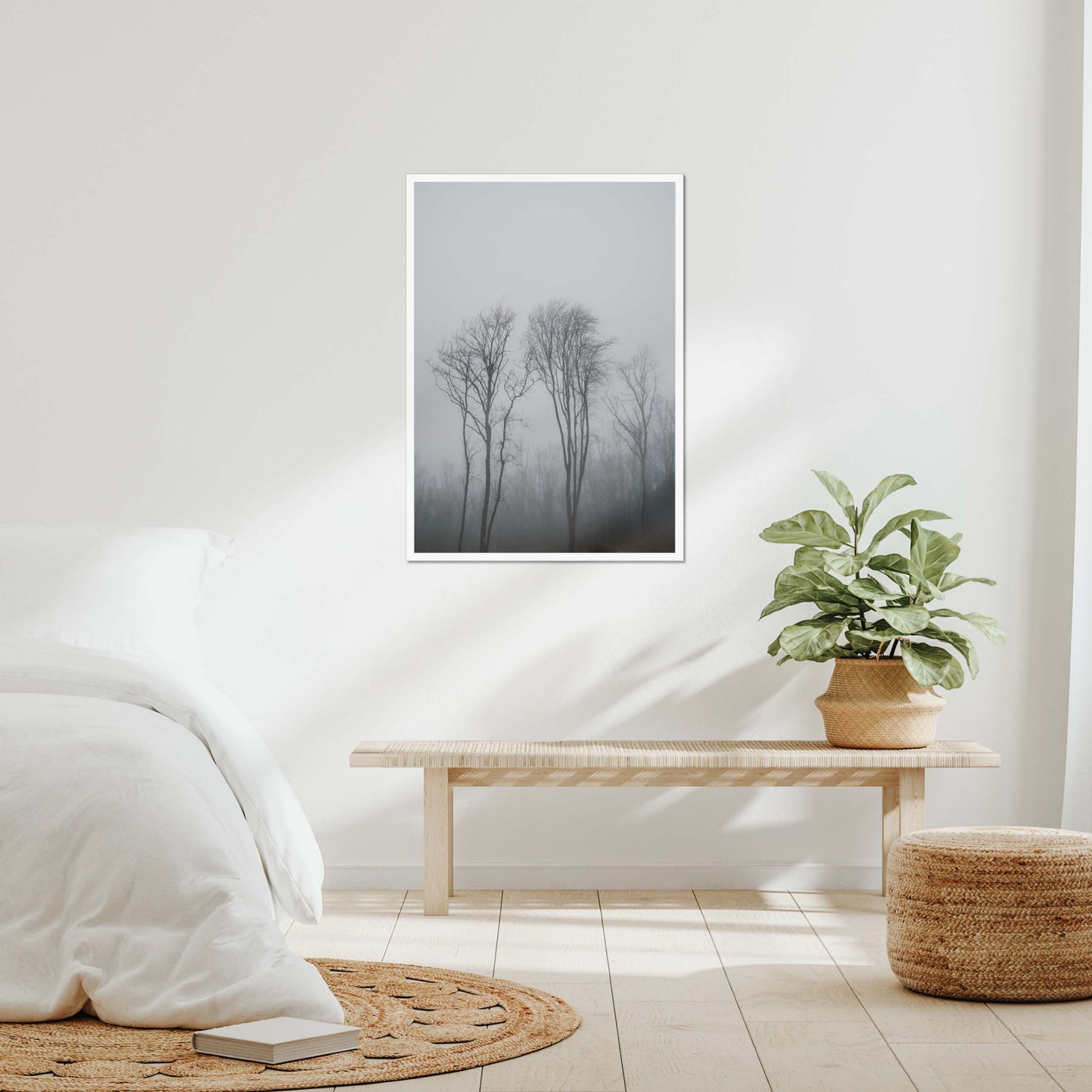 Lost in the Mist Framed Print