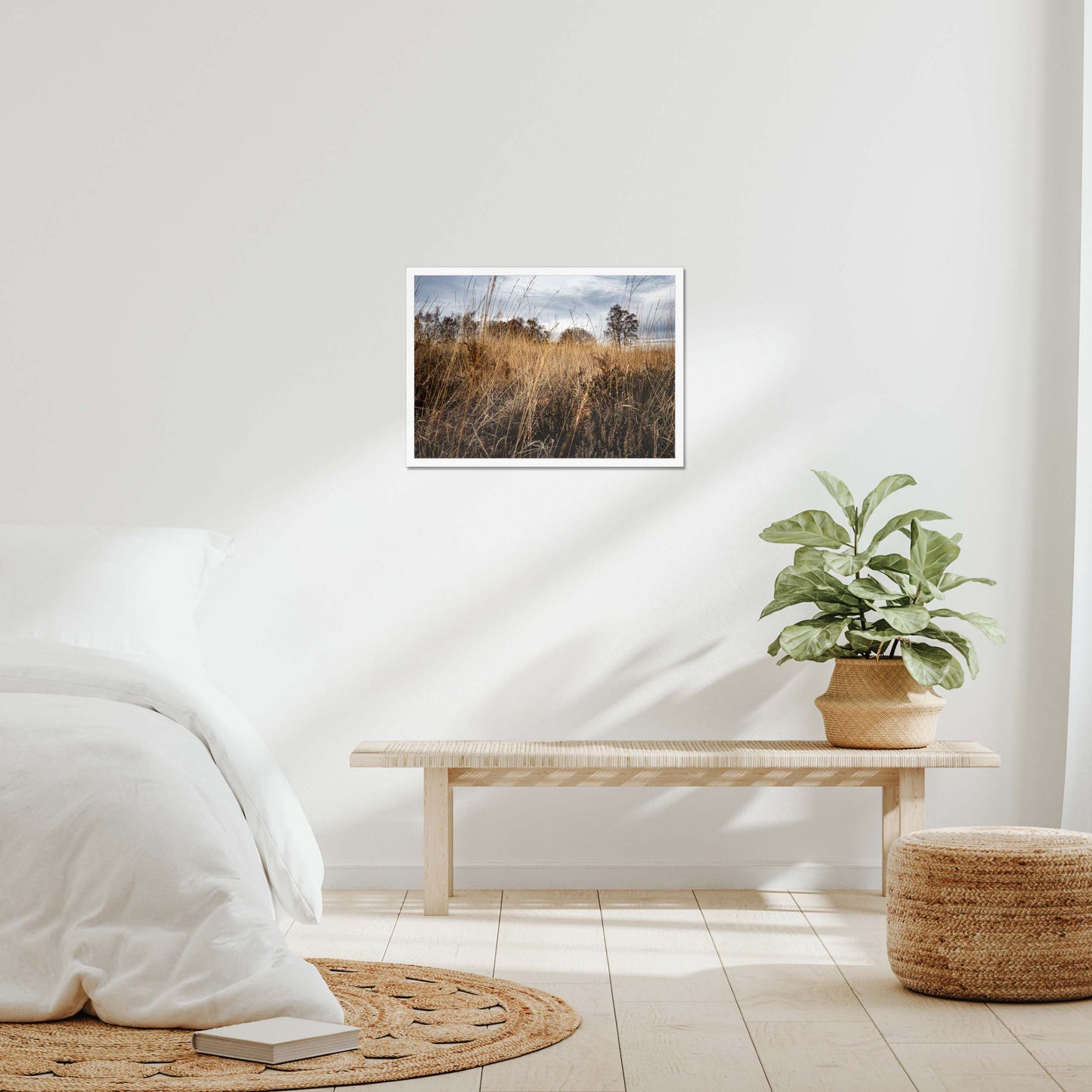 Amber Whispers Framed Print