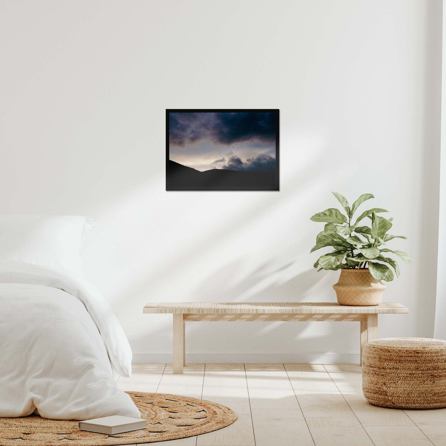 Dramatic Ascent Framed Print