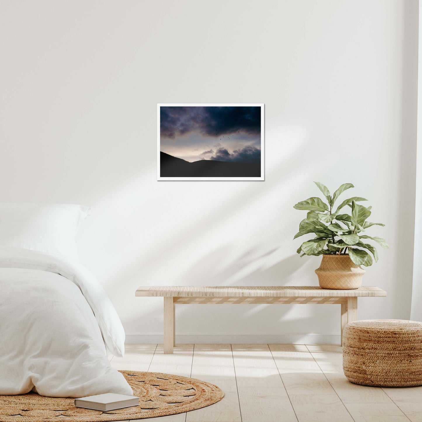 Dramatic Ascent Framed Print