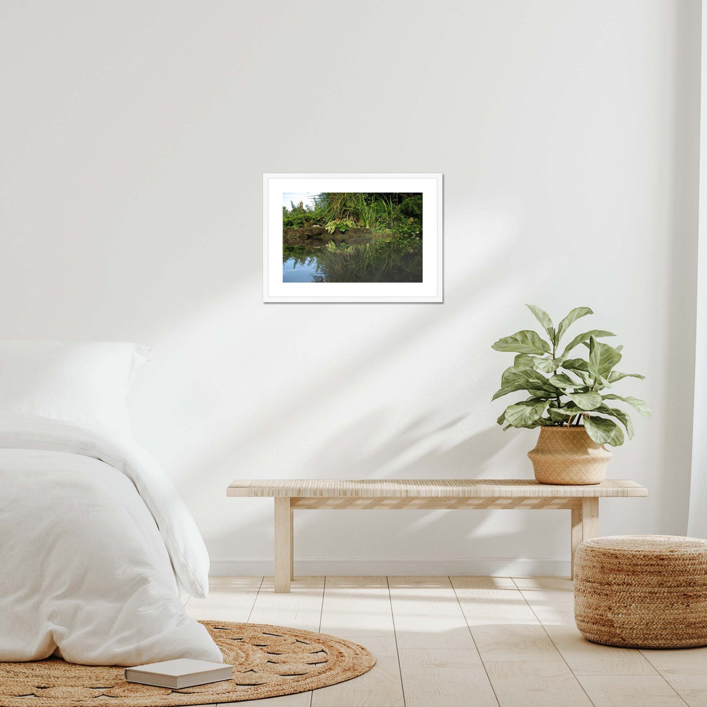 Emerald Embrace Framed & Mounted Print