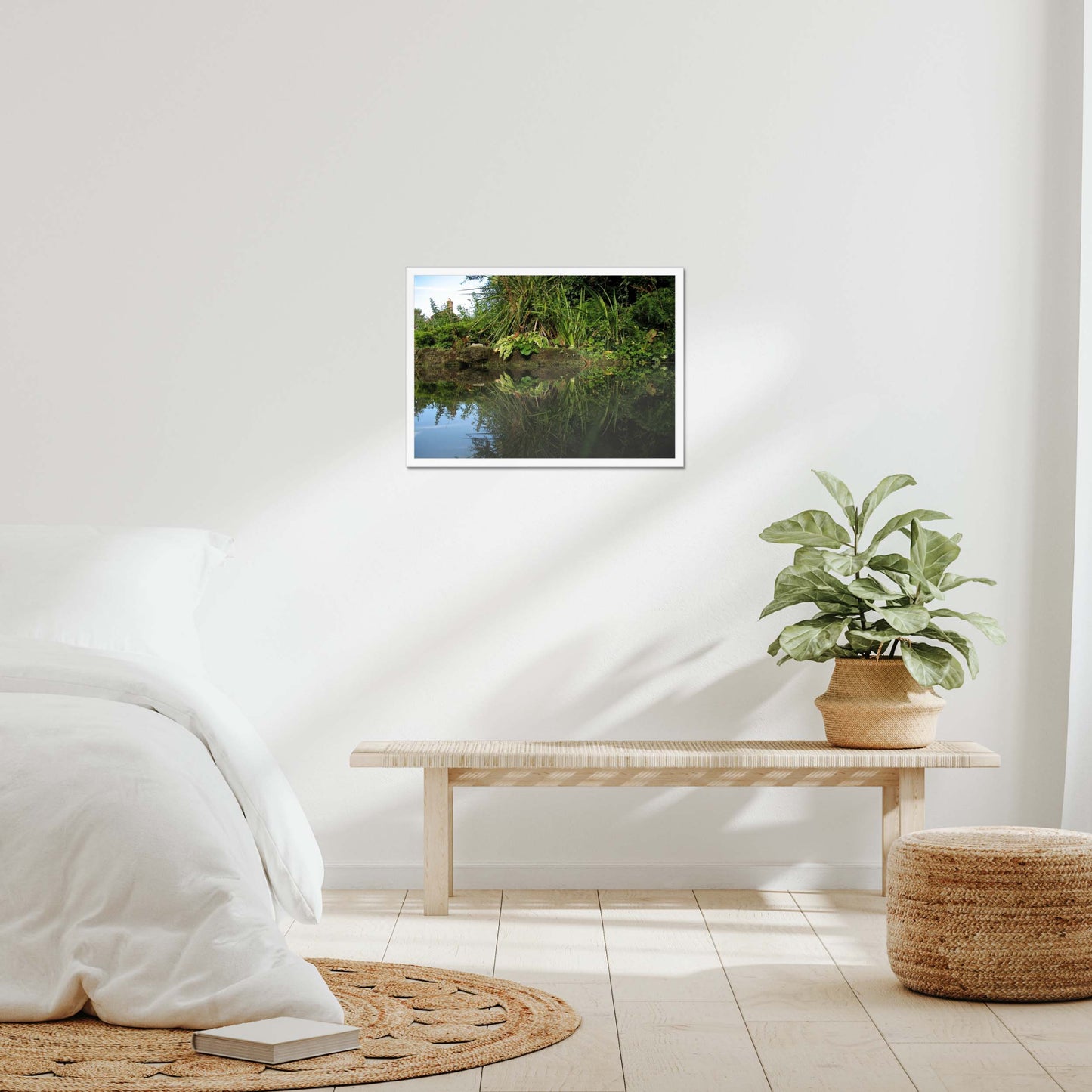 Emerald Embrace Framed Print
