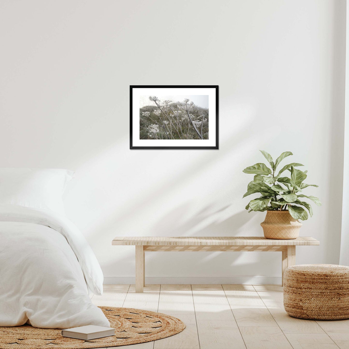 Frost Kissed Framed & Mounted Print