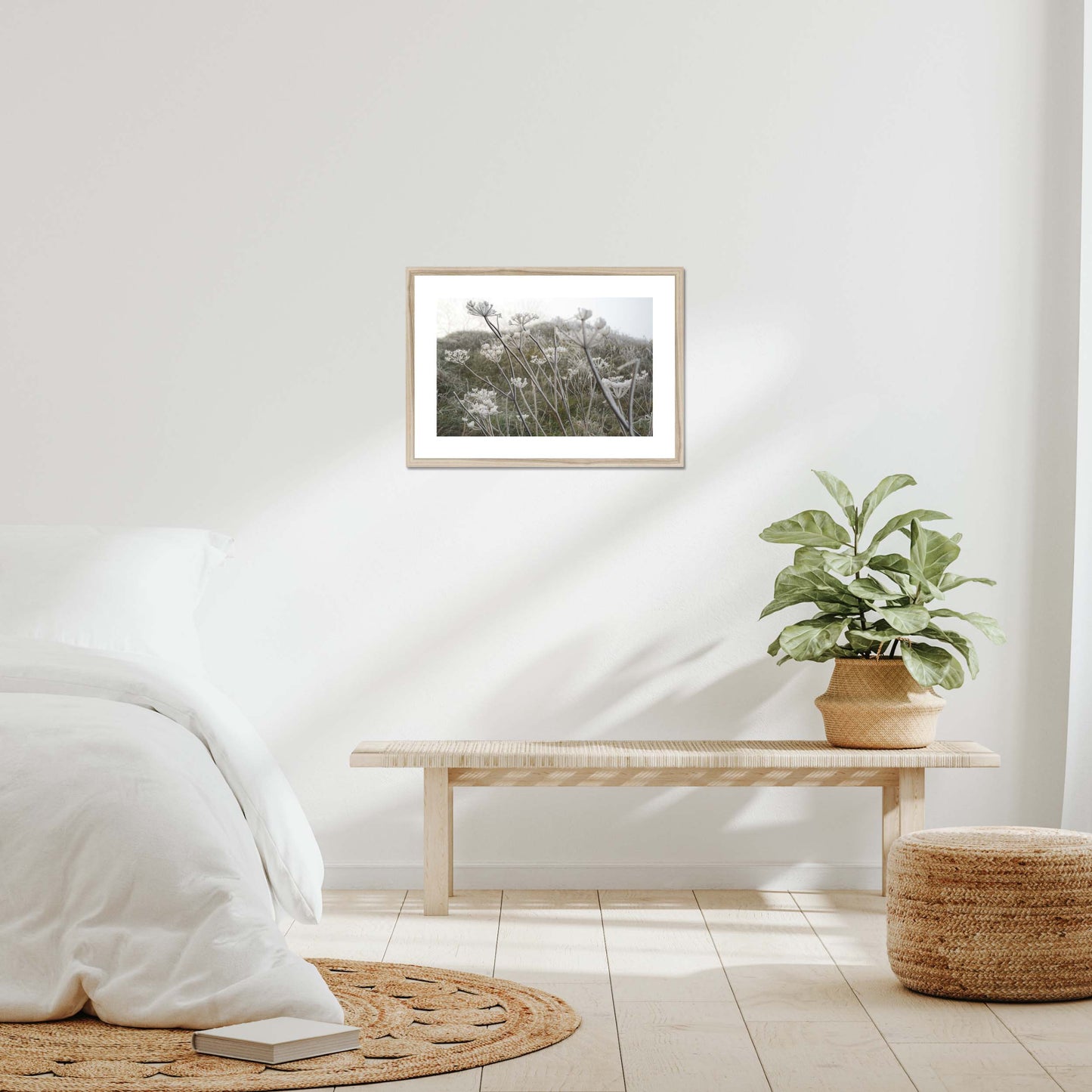 Frost Kissed Framed & Mounted Print