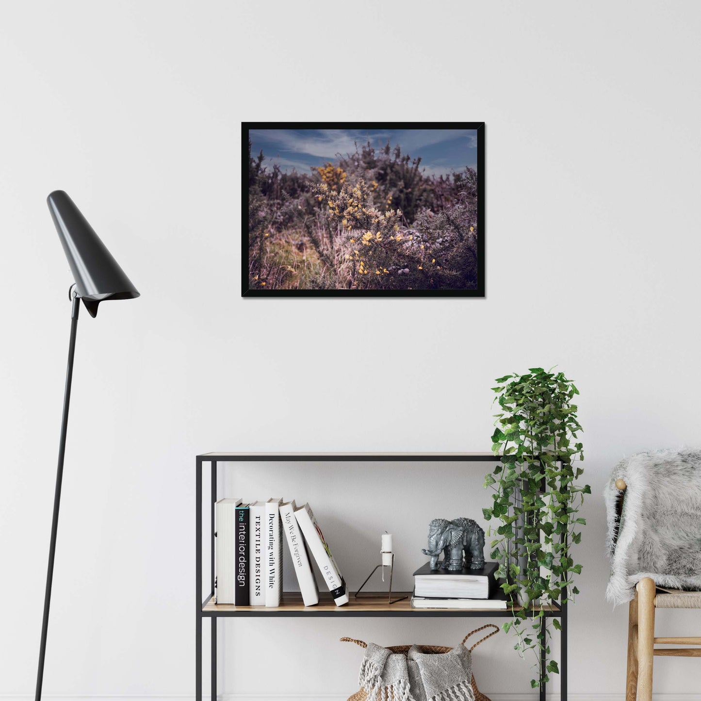 Golden Whispers Framed Print