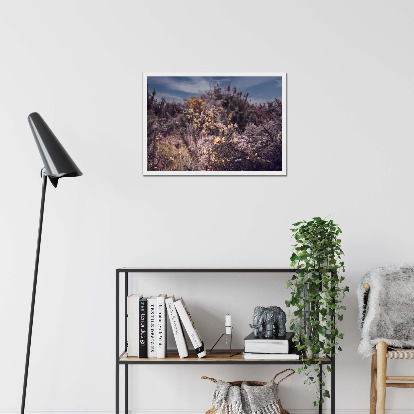 Golden Whispers Framed Print