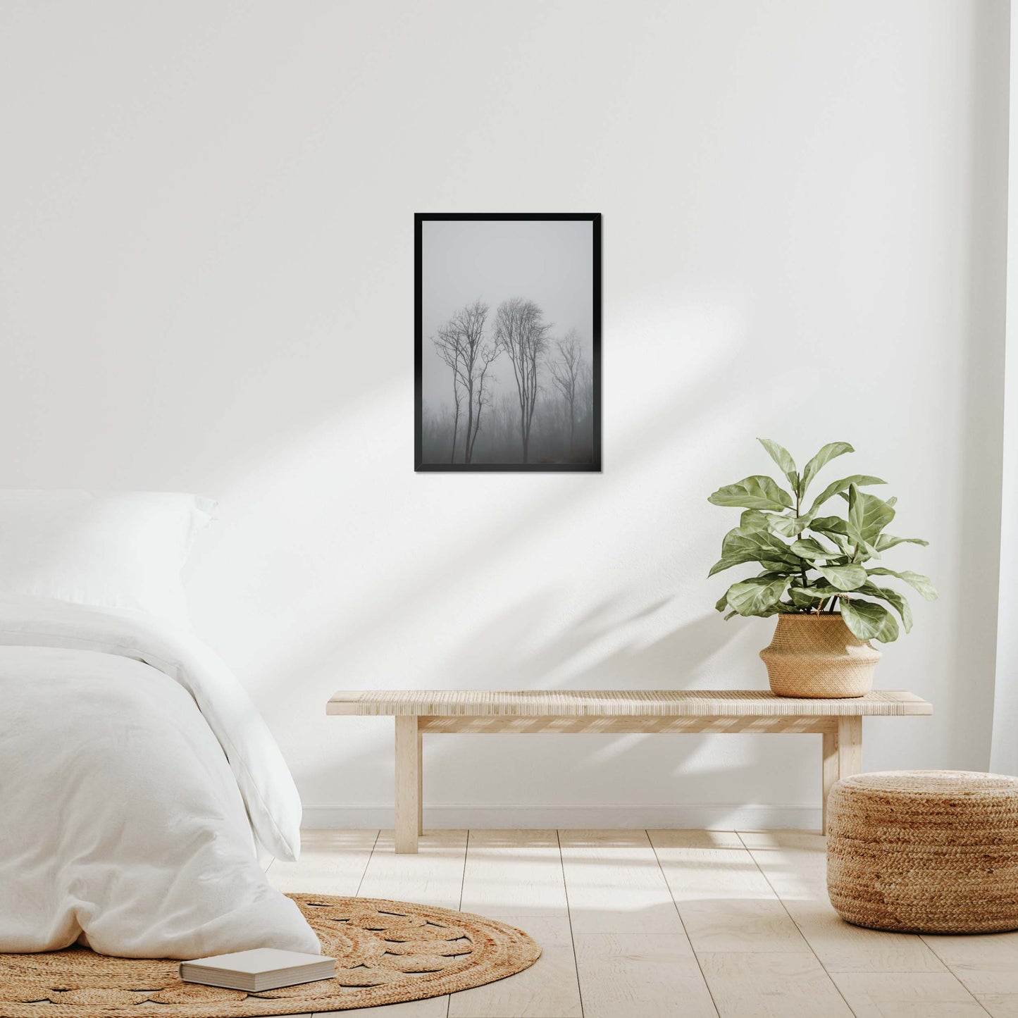 Lost in the Mist Framed Print
