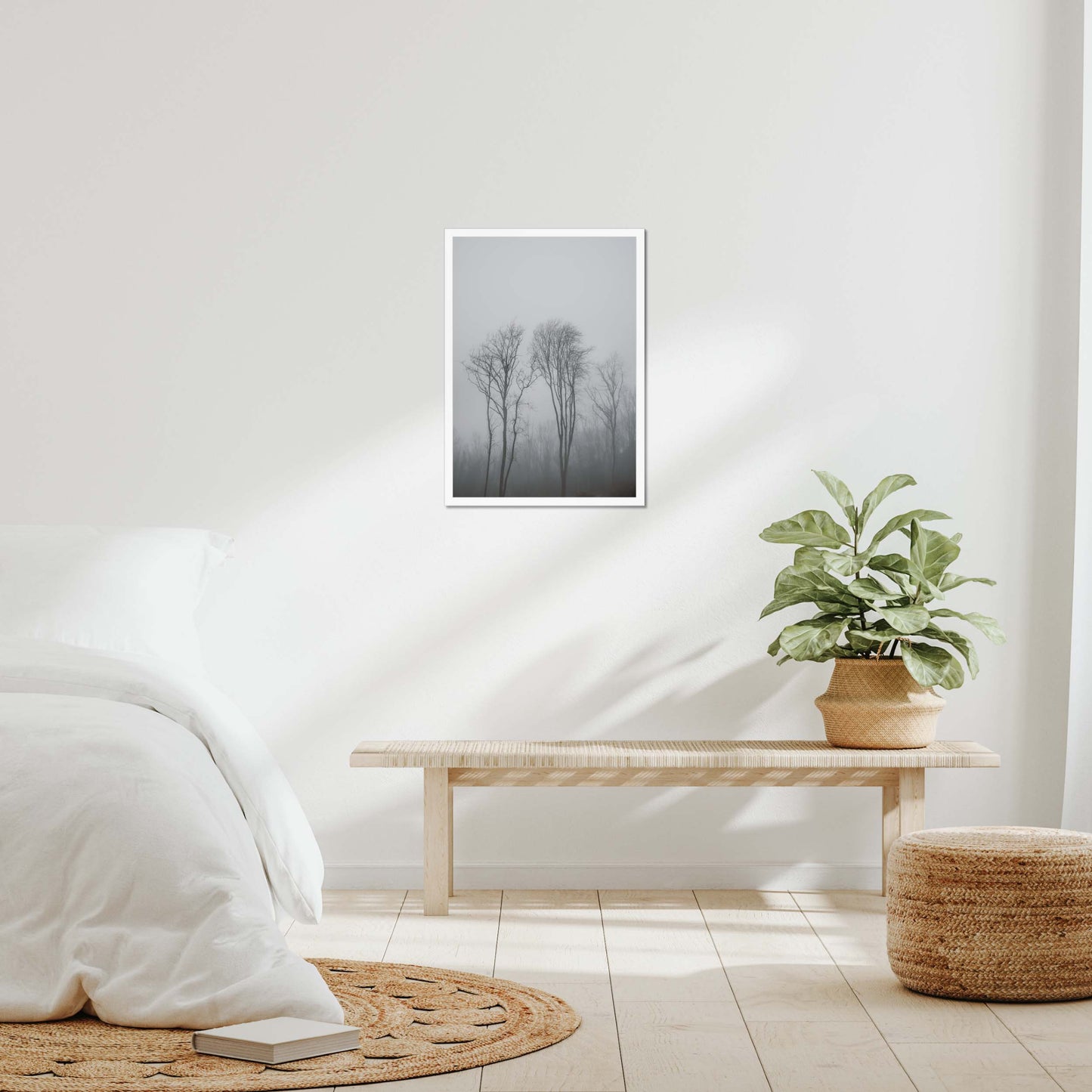 Lost in the Mist Framed Print