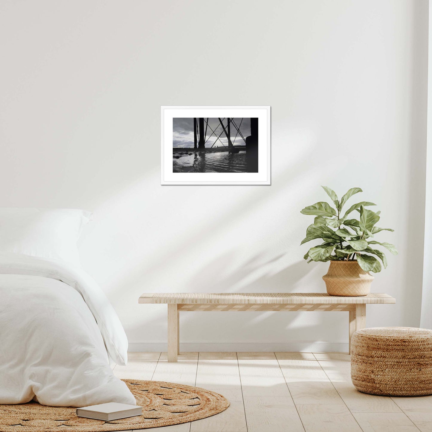 Under the Indigo Framed & Mounted Print