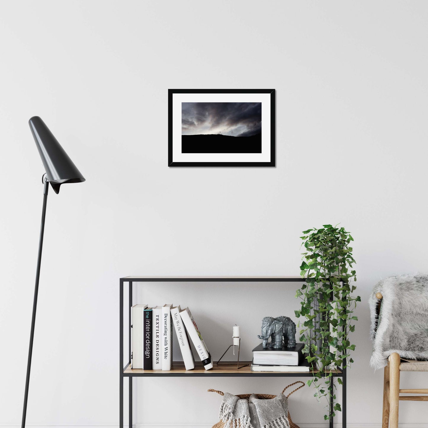 Against the Storm Framed & Mounted Print