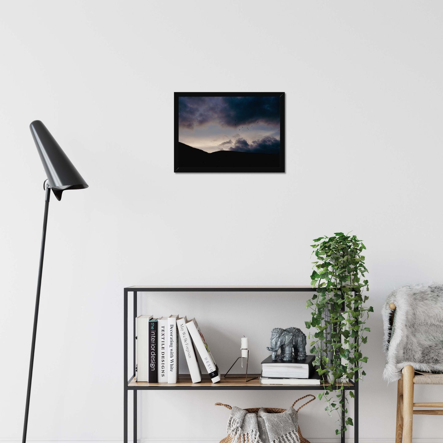Dramatic Ascent Framed Print
