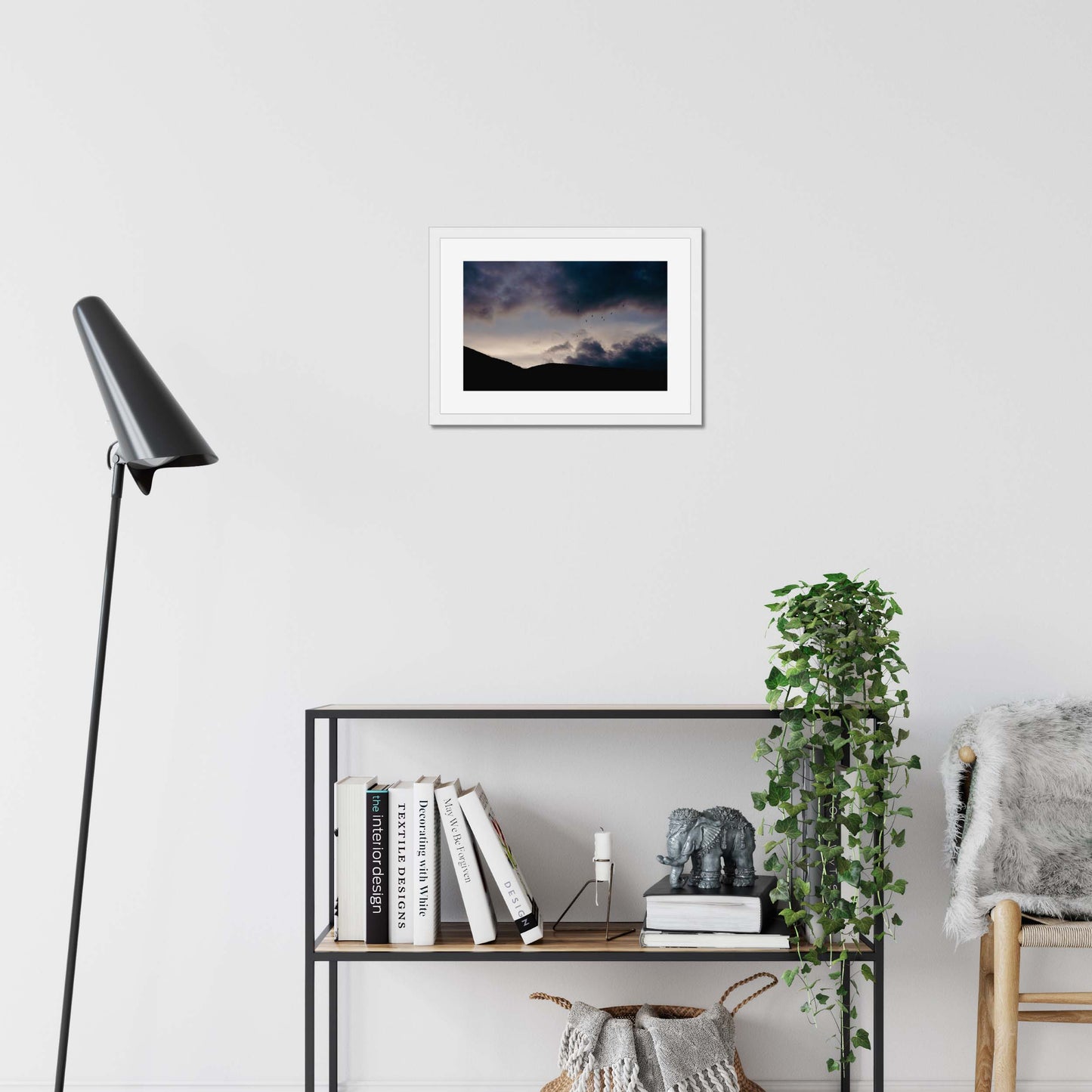Dramatic Ascent Framed & Mounted Print
