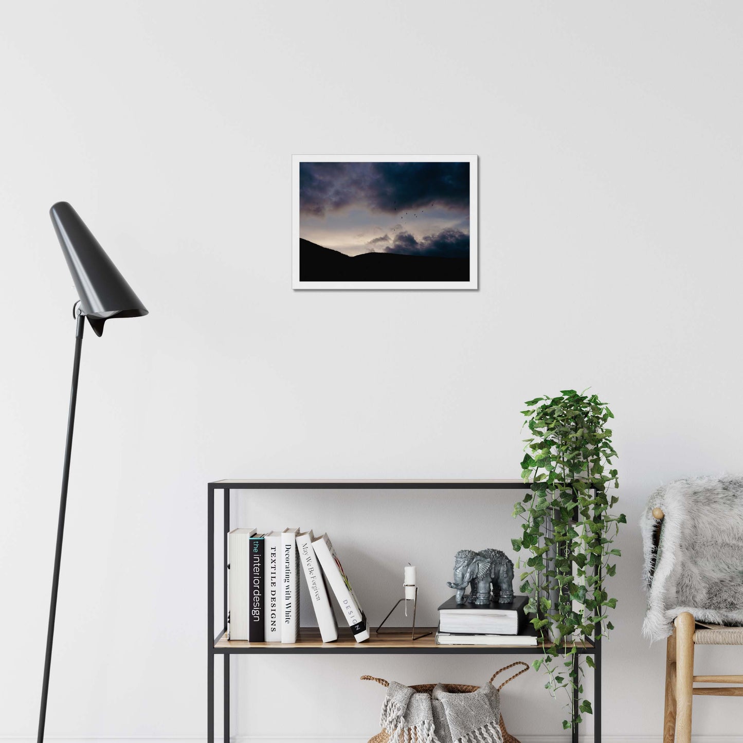 Dramatic Ascent Framed Print