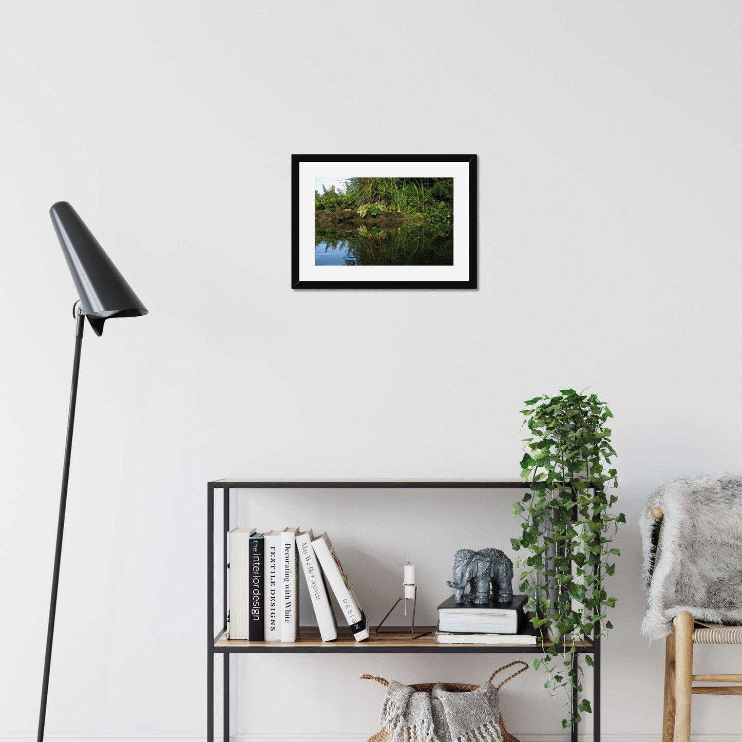 Emerald Embrace Framed & Mounted Print
