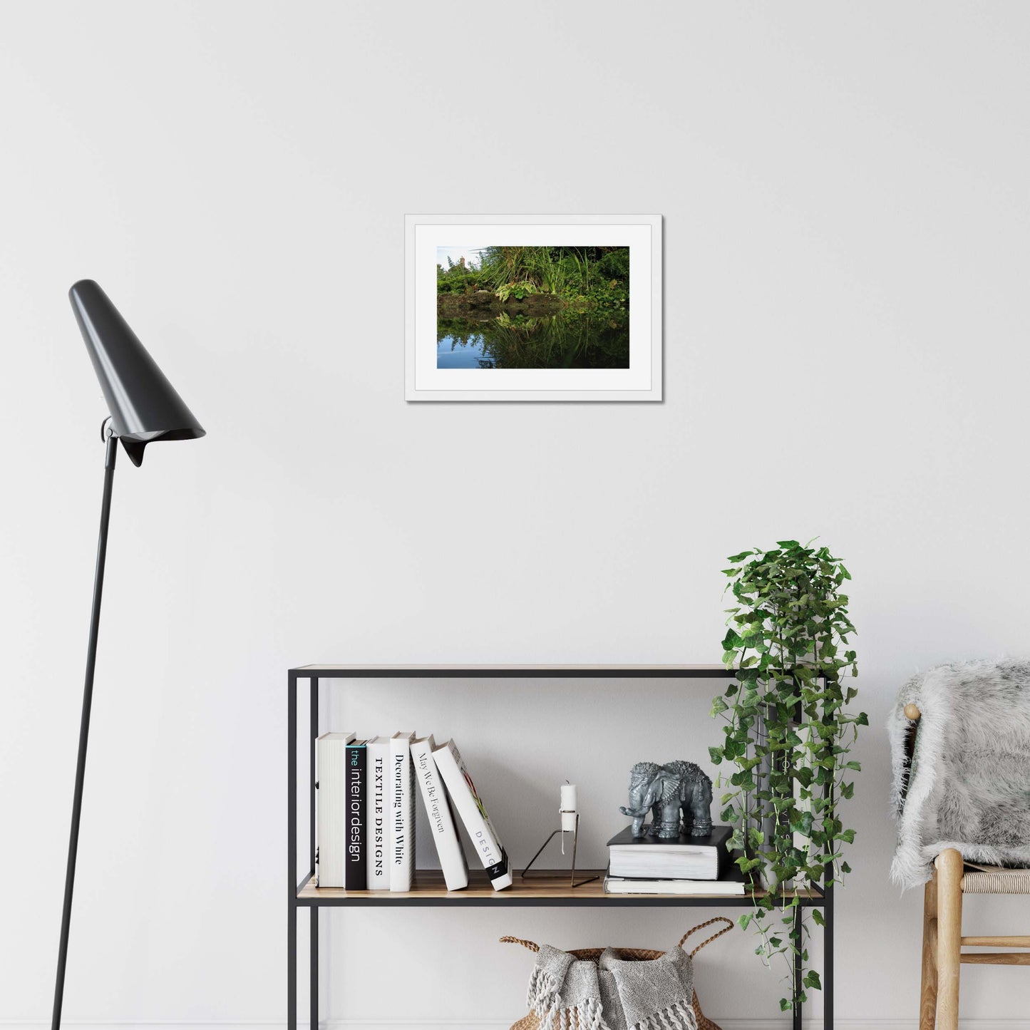 Emerald Embrace Framed & Mounted Print