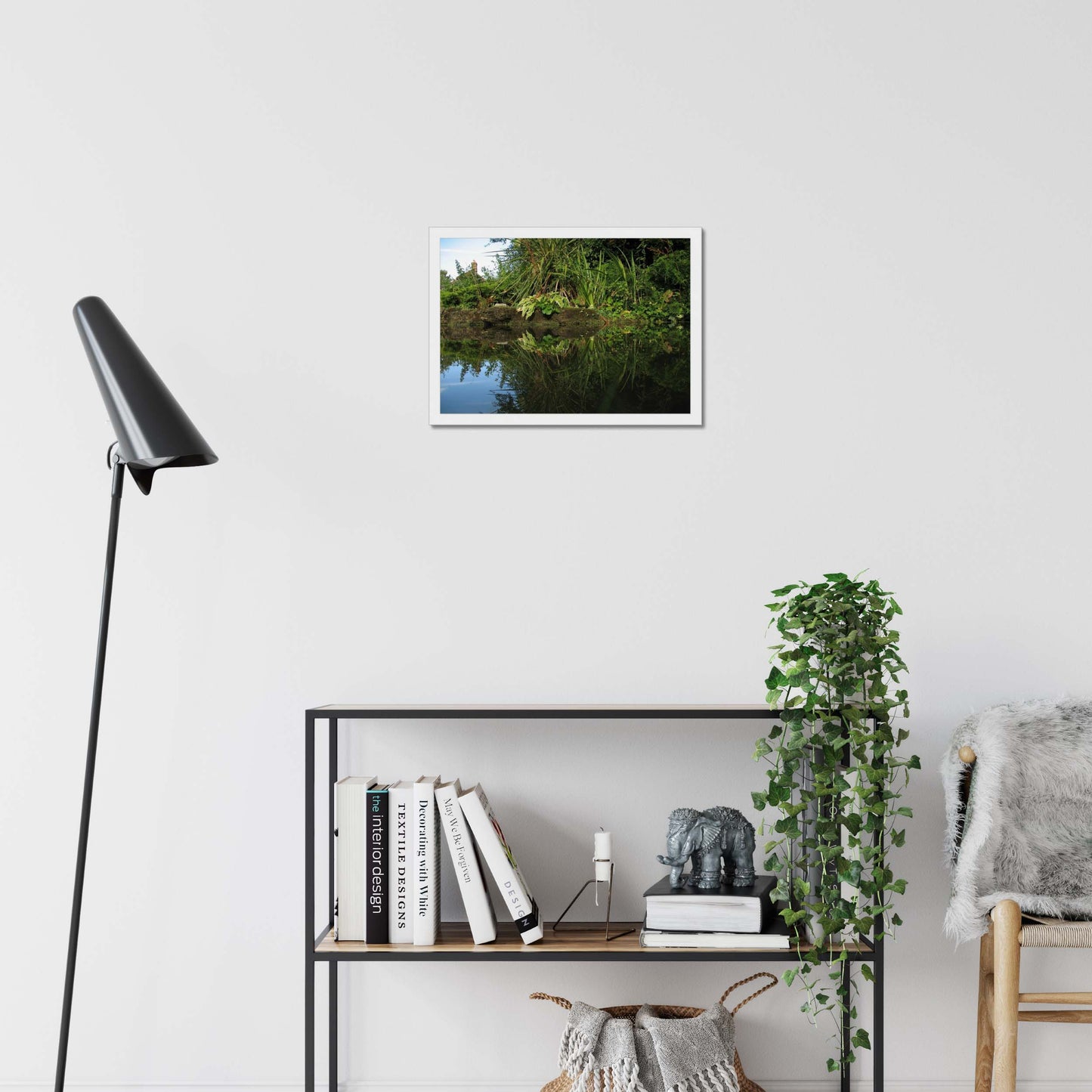 Emerald Embrace Framed Print
