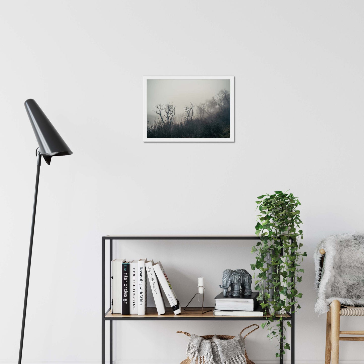 Fading Echoes Framed Print