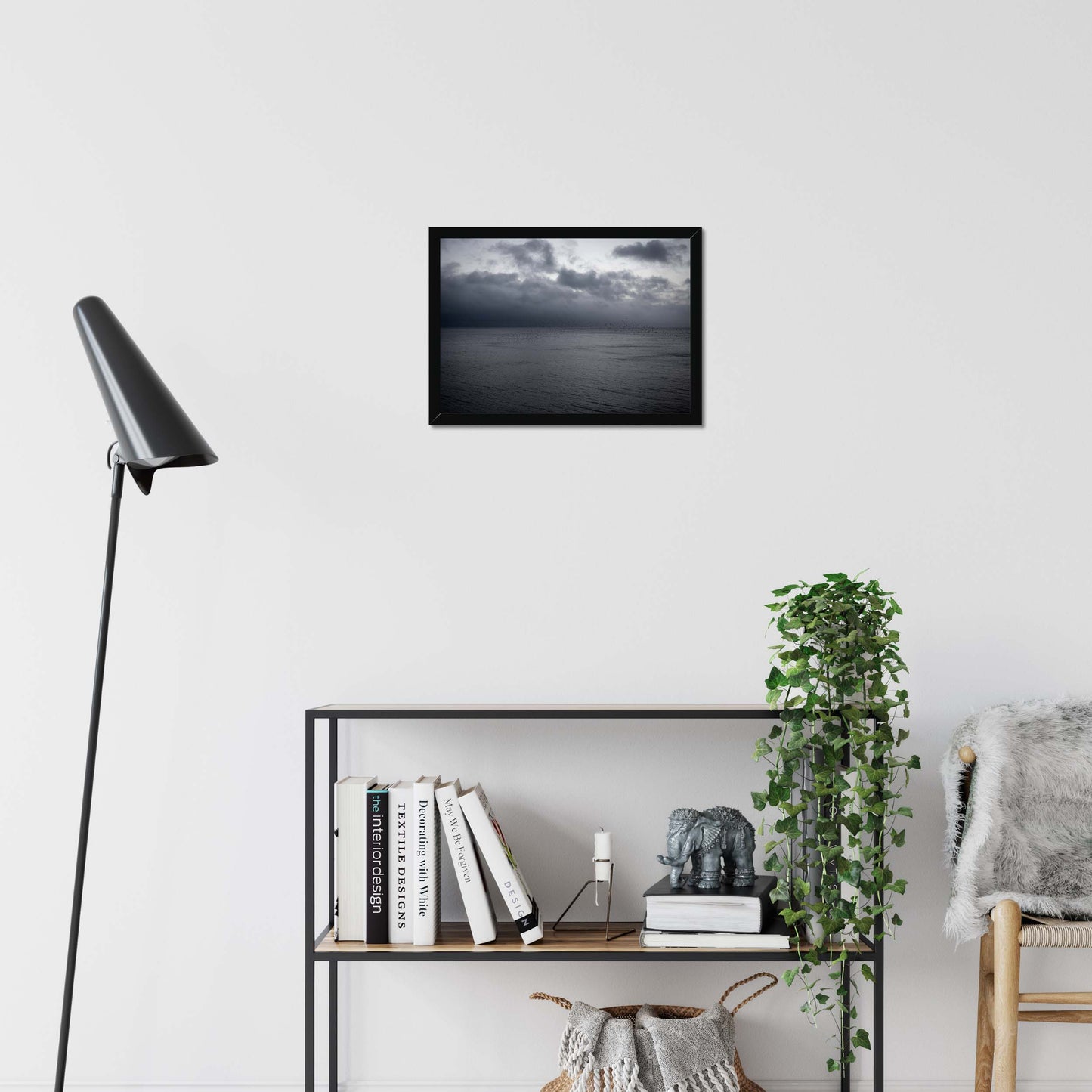 Flight of Shadows Framed Print