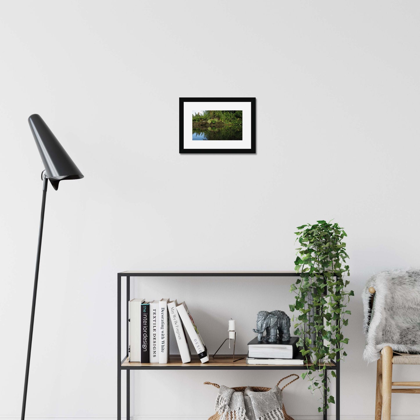 Emerald Embrace Framed & Mounted Print