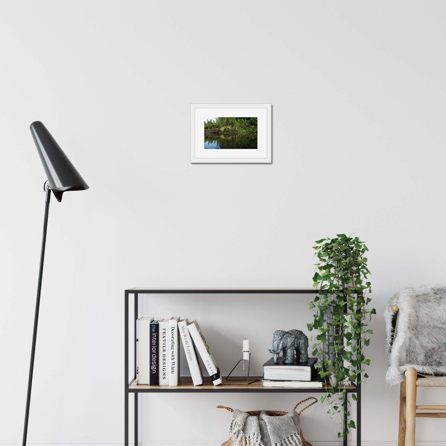 Emerald Embrace Framed & Mounted Print