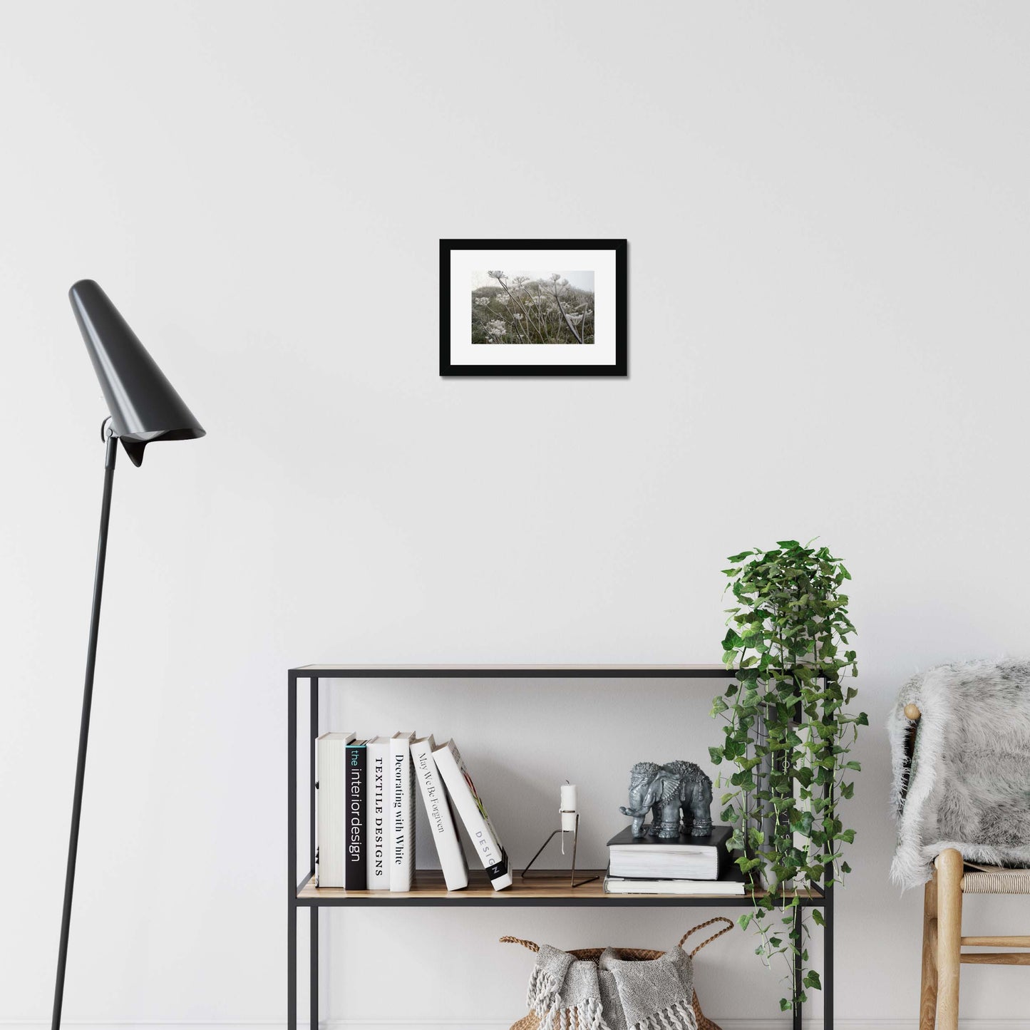 Frost Kissed Framed & Mounted Print