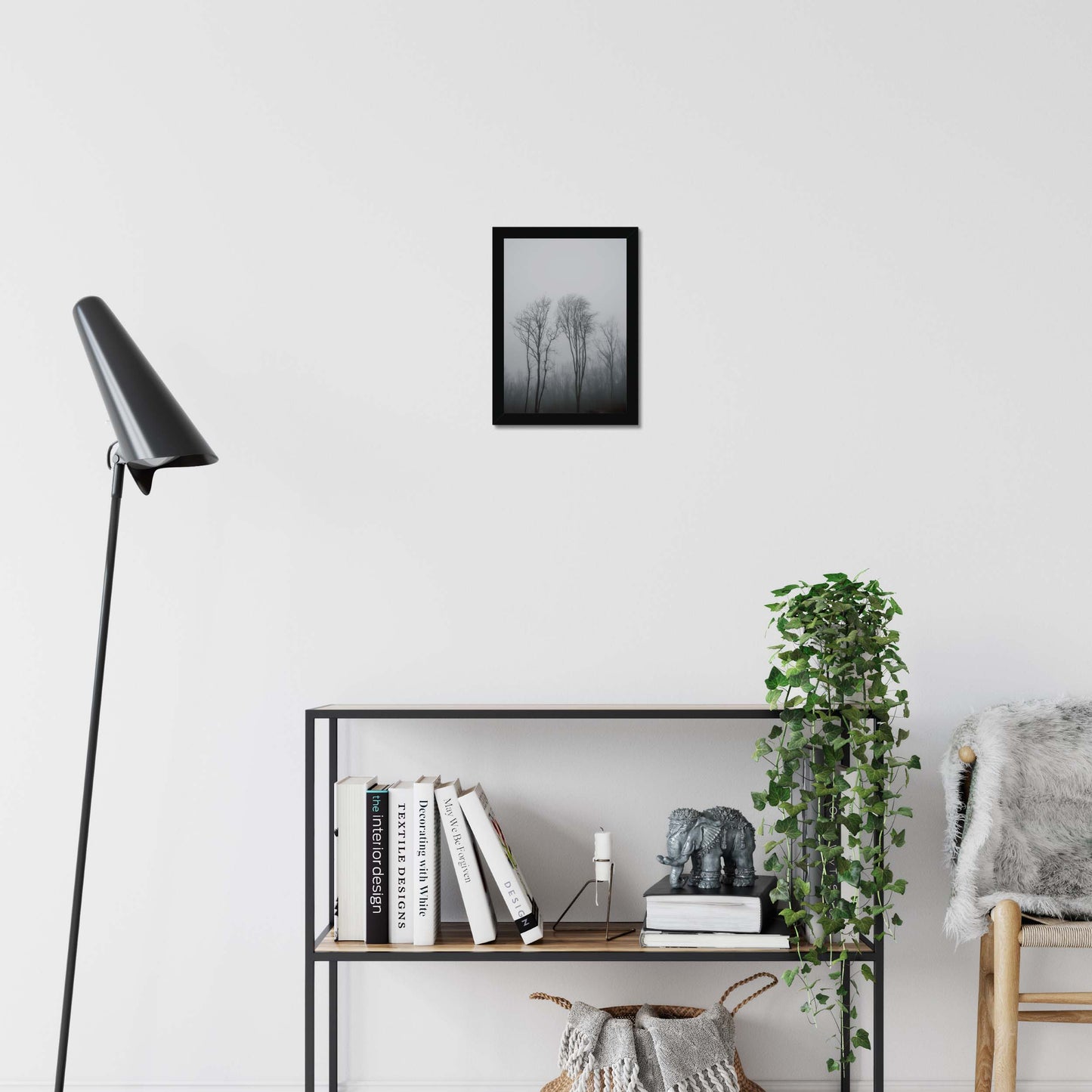 Lost in the Mist Framed Print