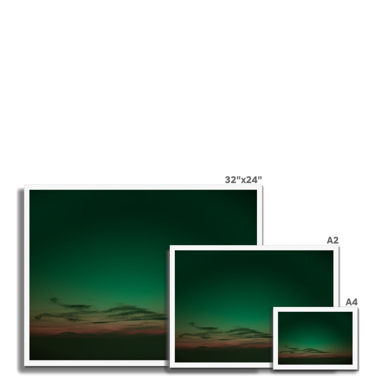 Mystic Skies Framed Print