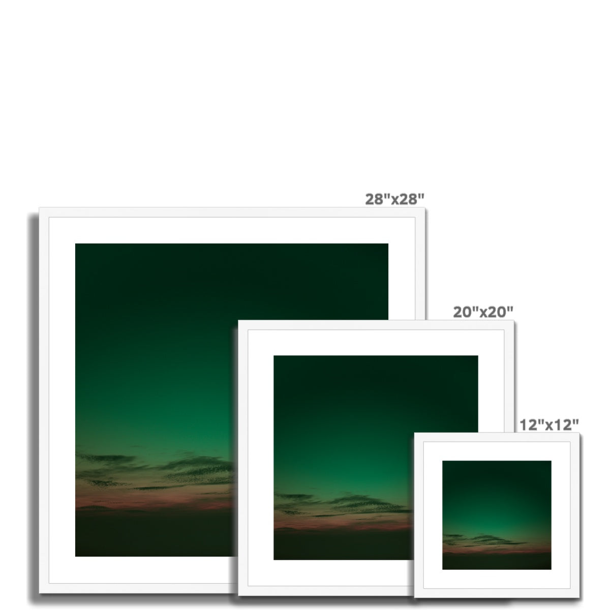Mystic Skies Framed & Mounted Print