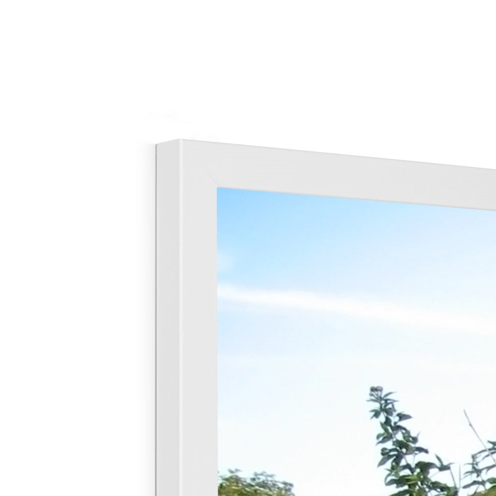 Emerald Embrace Framed Print
