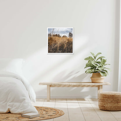 Amber Whispers Framed Print