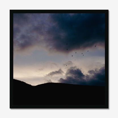 Dramatic Ascent Framed Print