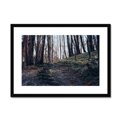 Green Escape Framed & Mounted Print