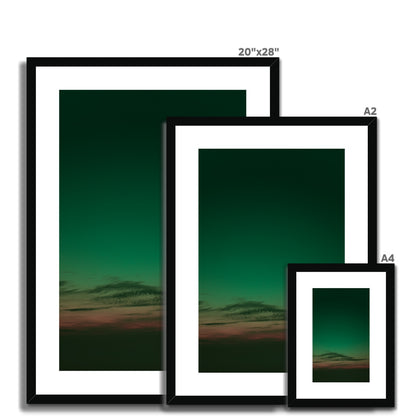 Mystic Skies Framed & Mounted Print