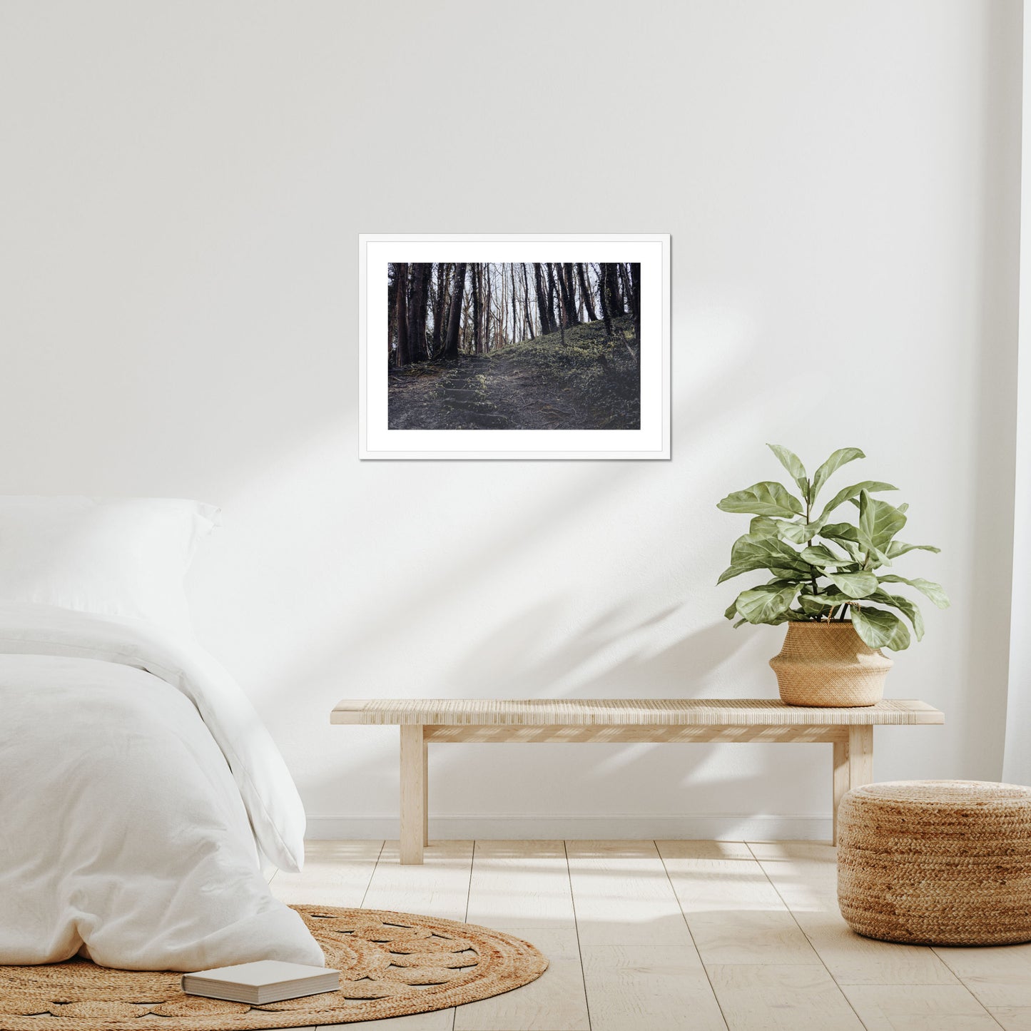 Green Escape Framed & Mounted Print