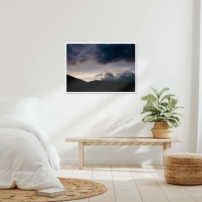 Dramatic Ascent Framed Print