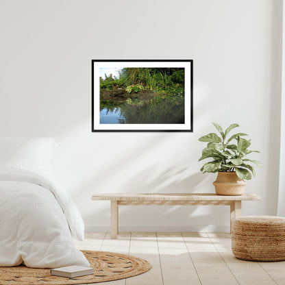 Emerald Embrace Framed & Mounted Print