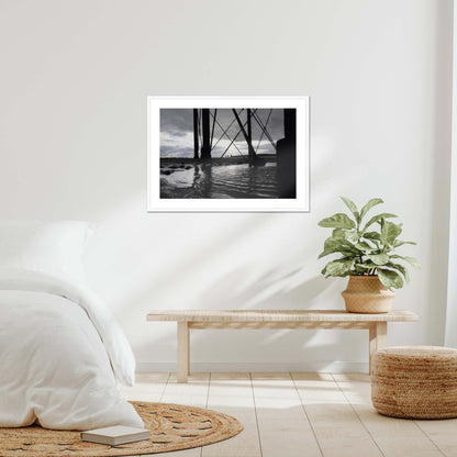 Under the Indigo Framed & Mounted Print
