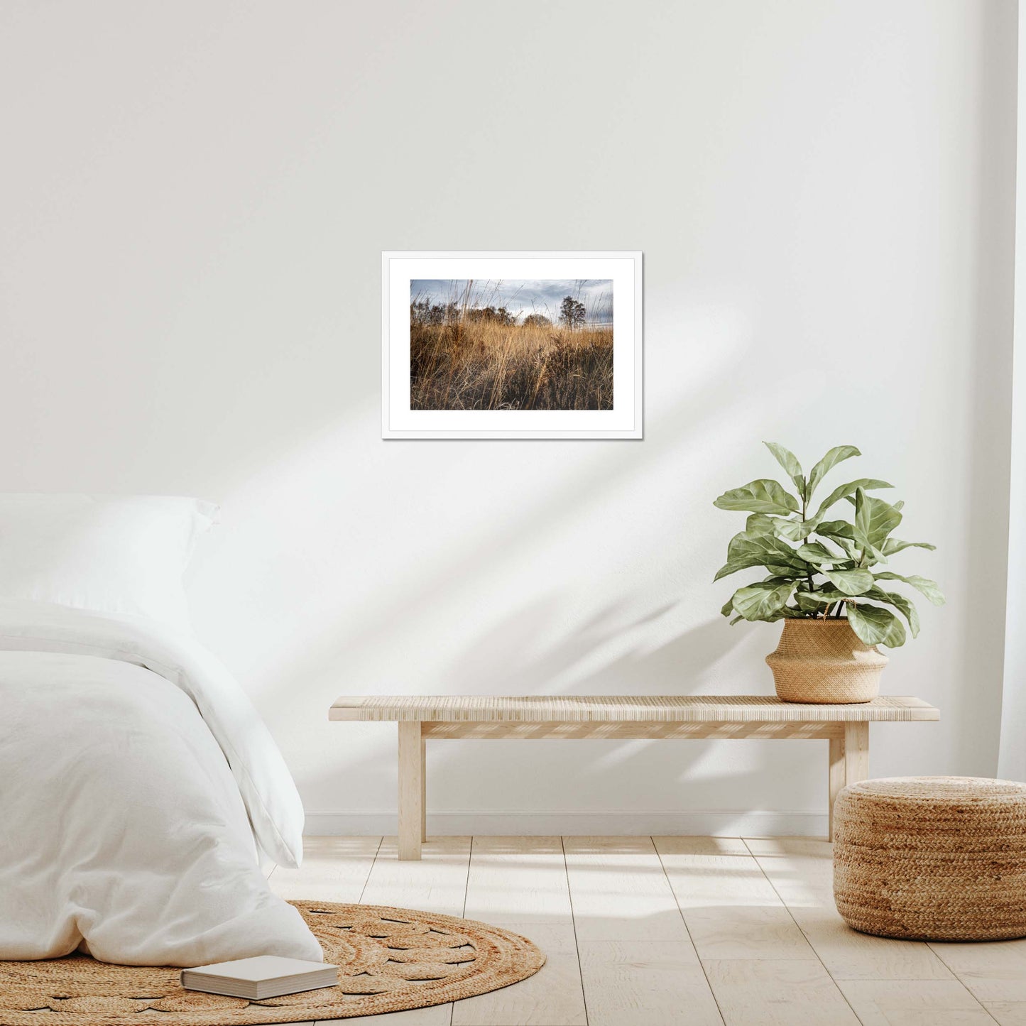 Amber Whispers Framed & Mounted Print