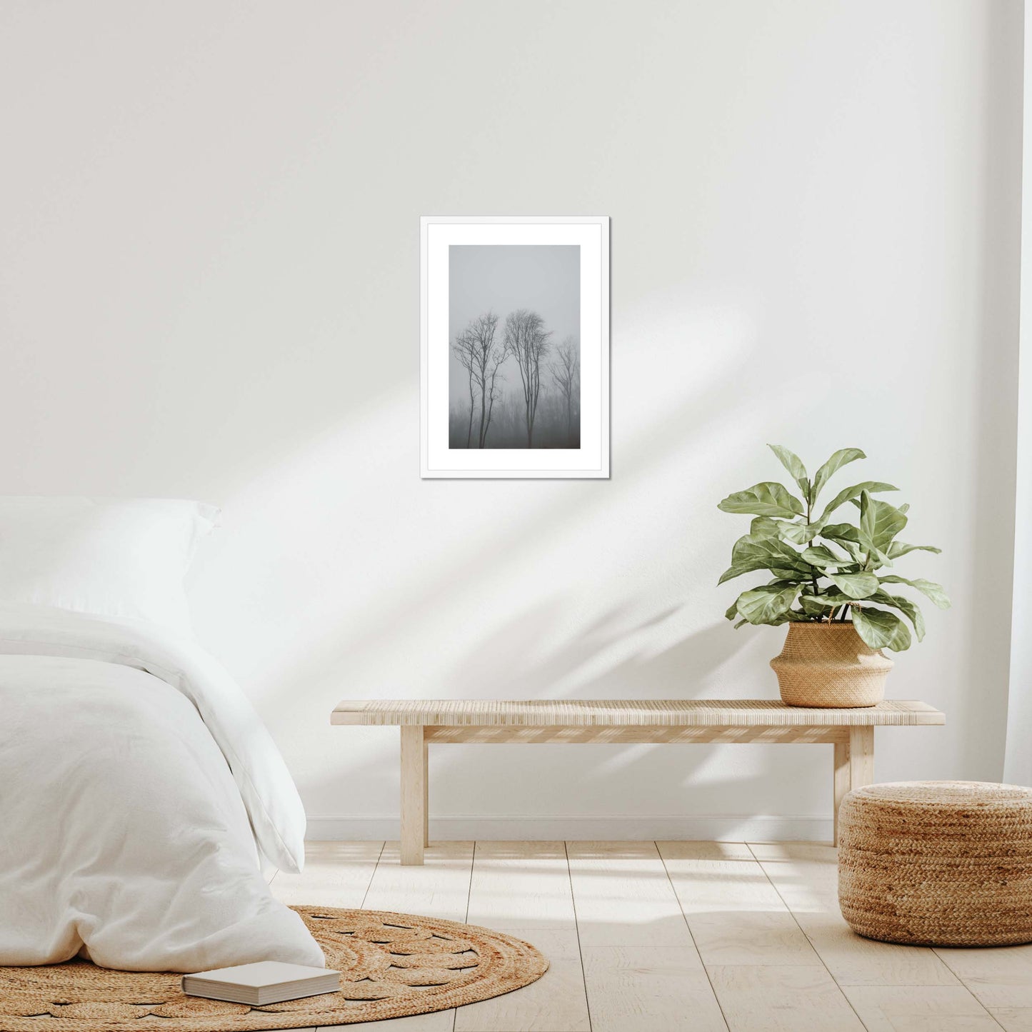Lost in the Mist Framed & Mounted Print