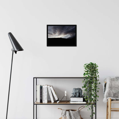 Against the Storm Framed Print