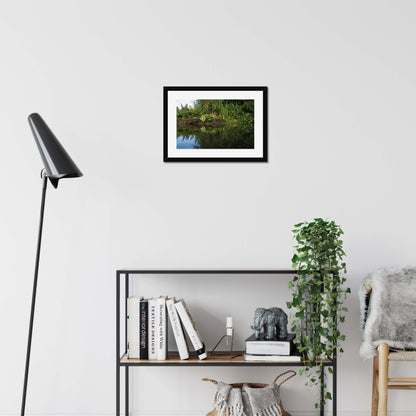 Emerald Embrace Framed & Mounted Print