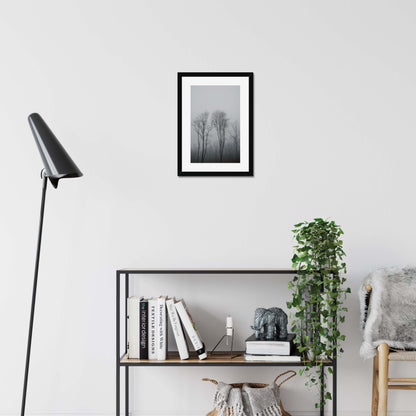 Lost in the Mist Framed & Mounted Print