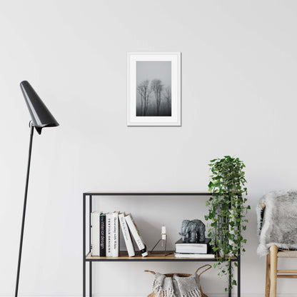 Lost in the Mist Framed & Mounted Print