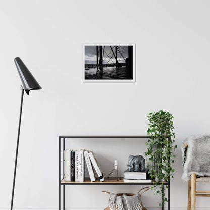 Under the Indigo Framed Print