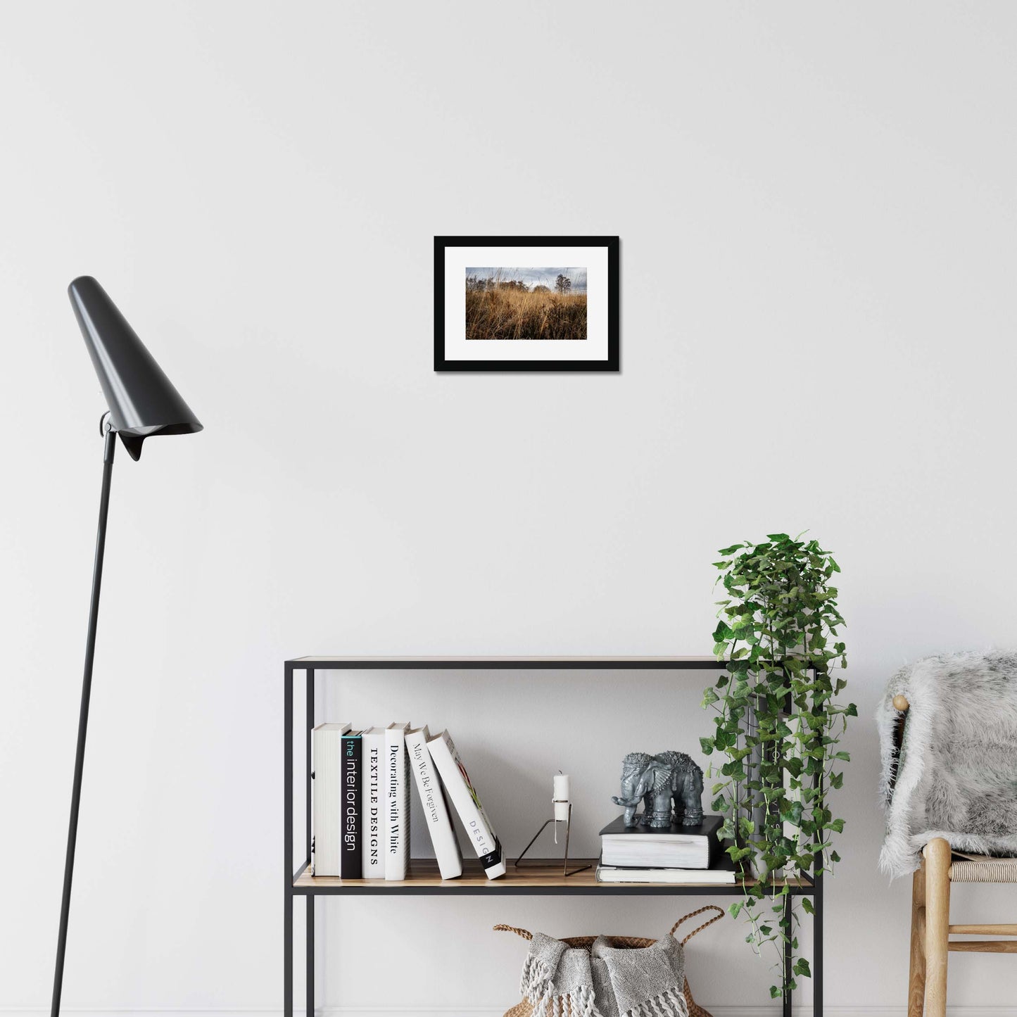 Amber Whispers Framed & Mounted Print