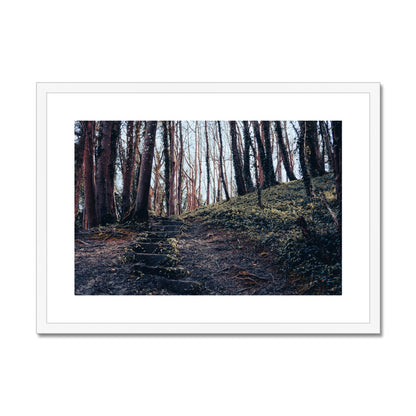 Green Escape Framed & Mounted Print