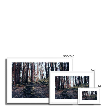 Green Escape Framed & Mounted Print