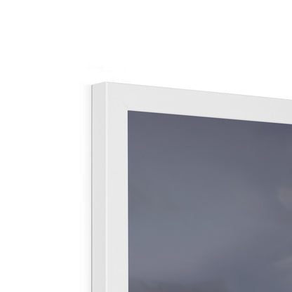 Against the Storm Framed Print